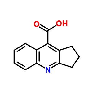 2,3-Dihydro-1H-cyclopenta[b]quinoline-9-carboxylic acid Structure,5447-47-2Structure