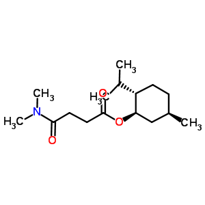 2-(2-Isopropyl-5-methylcyclohexyl)-n<sup>1</sup>,n<sup>1</sup>-dimethylsuccinamide Structure,544714-08-1Structure