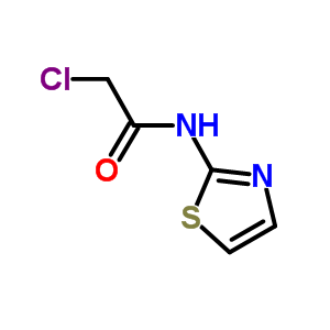 2-Chloro-n-1,3-thiazol-2-ylacetamide Structure,5448-49-7Structure