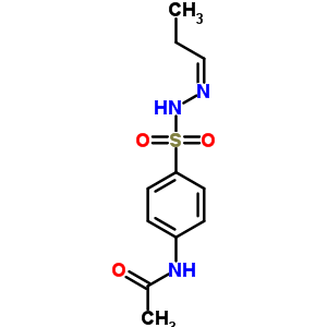 N-[4-[(propylideneamino)sulfamoyl]phenyl]acetamide Structure,5448-64-6Structure