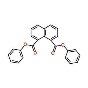 Diphenyl naphthalene-1,8-dicarboxylate Structure,5449-83-2Structure