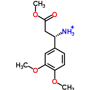 Methyl 3-amino-3-(3,4-dimethoxyphenyl)propanoate hydrochloride Structure,54503-20-7Structure