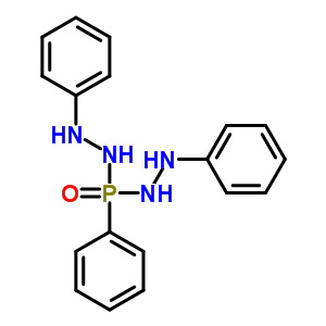 2-Phenyl-1-[phenyl-(2-phenylhydrazinyl)phosphoryl]hydrazine Structure,54529-69-0Structure