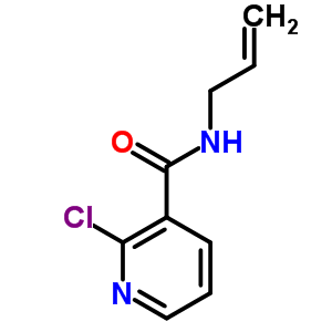 N-allyl-2-chloronicotinamide Structure,545372-93-8Structure