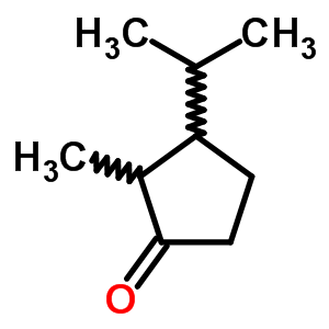 2-Methyl-3-(1-methylethyl)cyclopentanone Structure,54549-81-4Structure