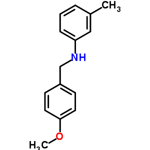 N-(4-Methoxybenzyl)-3-methylaniline Structure,5456-64-4Structure