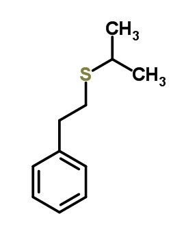 Isopropyl (phenethyl) sulfide Structure,54576-42-0Structure