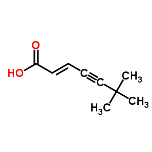 (E)-6,6-dimethyl-hept-2-en-4-ynoic acid Structure,54599-50-7Structure