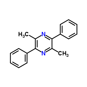 2,5-Diphenyl-3,6-dimethylpyrazine Structure,54600-85-0Structure