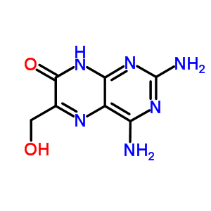 2,4-Diamino-6-hydroxymethyl-7-hydroxypteridine Structure,54643-27-5Structure