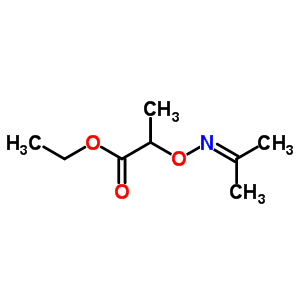 2-(Isopropylideneamino)oxy-propionic acid ethyl ester Structure,54716-29-9Structure