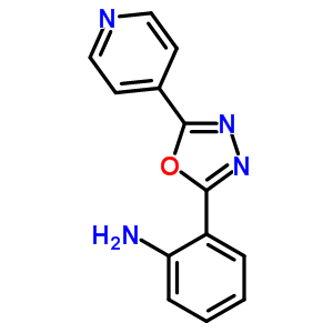 2-(5-Pyridin-4-yl-[1,3,4]oxadiazol-2-yl)-phenylamine Structure,54754-58-4Structure