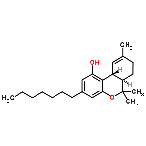 3-Heptyl-delta(1)-tetrahydrocannabinol Structure,54763-99-4Structure