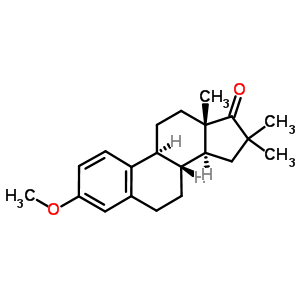 3-Methoxy-16,16-dimethyl-1,3,5(10)-estratrien-17-one Structure,54793-02-1Structure