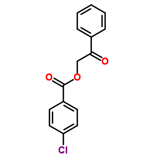 4-Chlorobenzoic acid phenacyl ester Structure,54797-45-4Structure