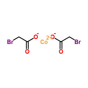 Bis(2-bromoacetic acid)cobalt(ii) salt Structure,54846-43-4Structure