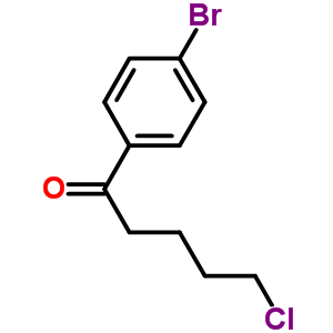 1-(4-Bromophenyl)-5-chloro-1-oxopentane Structure,54874-12-3Structure