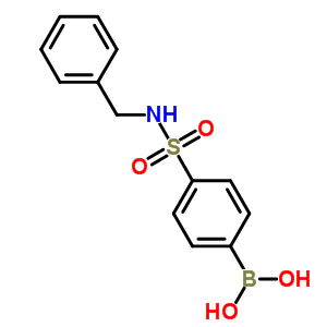 4-(N-benzylsulphonamido)benzeneboronic acid Structure,548769-96-6Structure