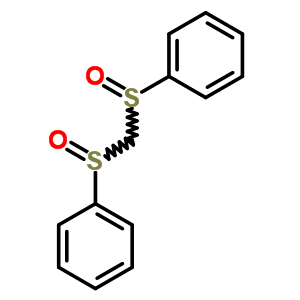 [(Phenylsulfinyl)methylsulfinyl ]benzene Structure,54888-34-5Structure