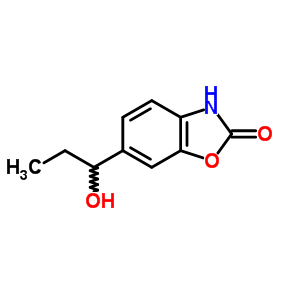 6-(1-Hydroxypropyl)benzoxazol-2(3h)-one Structure,54903-18-3Structure