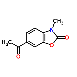 6-Acetyl-3-methylbenzoxazol-2(3h)-one Structure,54903-61-6Structure