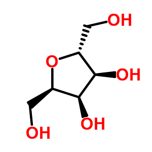 2,5-Anhydro-d-altritol Structure,54910-69-9Structure