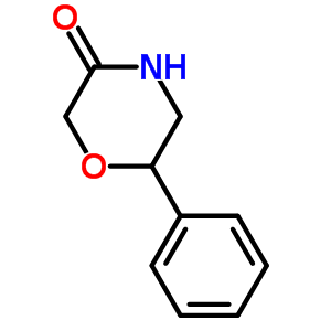 6-Phenyl-morpholin-3-one Structure,5493-95-8Structure