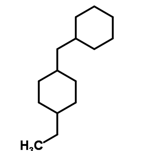 1α-(cyclohexylmethyl )-4α-ethylcyclohexane Structure,54934-95-1Structure