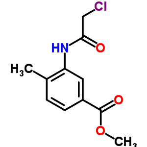 Methyl 3-[(chloroacetyl)amino]-4-methylbenzoate Structure,54941-43-4Structure