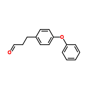 4-Phenoxy-benzenepropanal Structure,54954-44-8Structure