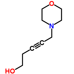 5-Morpholin-4-ylpent-3-yn-1-ol Structure,550302-86-8Structure