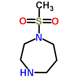 1-(Methylsulfonyl)-1,4-diazepane hydrochloride Structure,550369-26-1Structure