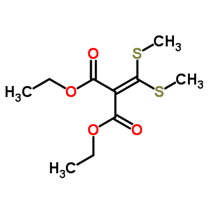 2-(Bis-methylsulfanyl-methylene)-malonic acid diethyl ester Structure,55084-15-6Structure