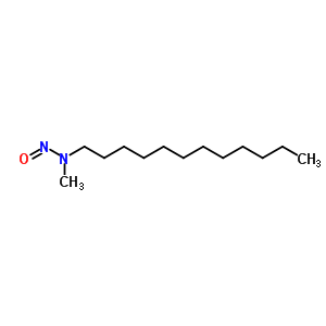 N-nitrosomethyldodecylamine Structure,55090-44-3Structure