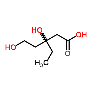 Homomevalonic acid Structure,55095-03-9Structure