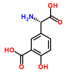 (S)-3-carboxy-4-hydroxyphenylglycine Structure,55136-48-6Structure