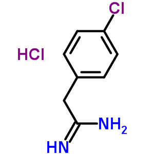 2-(4-Chloro-phenyl)-acetamidine Structure,55154-90-0Structure