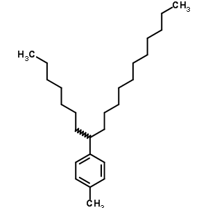 1-(1-Heptyldodecyl)-4-methylbenzene Structure,55191-36-1Structure