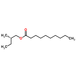 Decanoic acid,2-methylbutyl ester,(s)- Structure,55195-23-8Structure