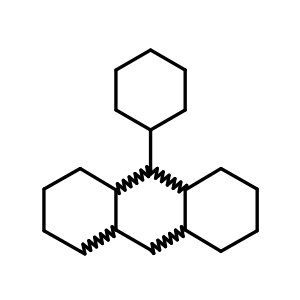 9-Cyclohexyltetradecahydroanthracene Structure,55255-70-4Structure