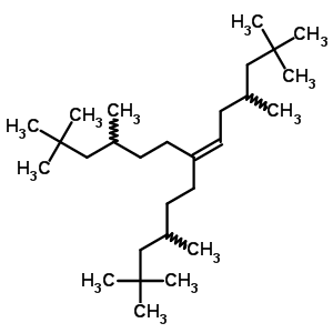 2,2,4,10,12,12-Hexamethyl-7-(3,5,5-trimethylhexyl)-6-tridecene Structure,55255-73-7Structure