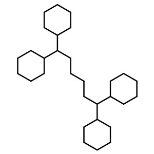 1,1,6,6-Tetracyclohexylhexane Structure,55281-91-9Structure