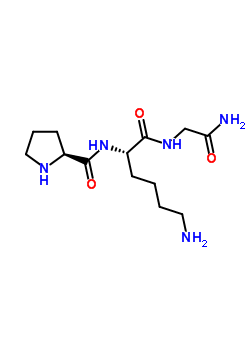 Prolyl-lysyl-glycinamide Structure,55299-63-3Structure