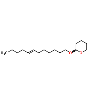 2-[(E)-7-dodecenyloxy]tetrahydro-2h-pyran Structure,55305-37-8Structure