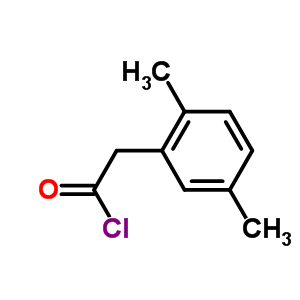 2,5-Dimethylphenylacetyl chloride Structure,55312-97-5Structure