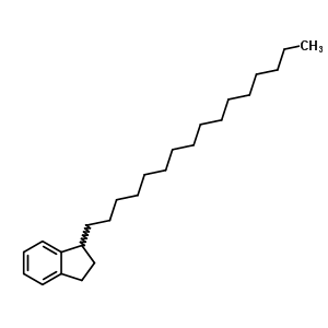 1-Hexadecyl-2,3-dihydro-1h-indene Structure,55334-29-7Structure