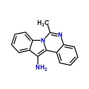 6-Methyl-indolo[1,2-c]quinazolin-12-ylamine Structure,55338-12-0Structure