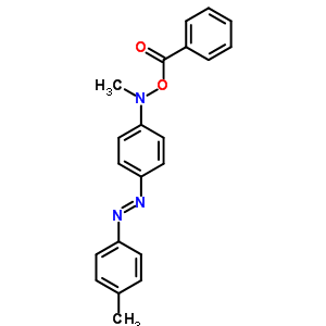 N-(benzoyloxy)-n-methyl-4-[(4-methylphenyl)azo]benzenamine Structure,55398-25-9Structure