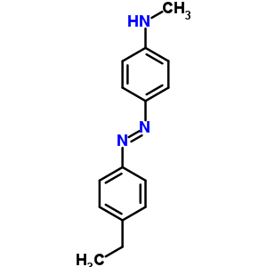 P-(4-ethylphenylazo)-n-methylaniline Structure,55398-27-1Structure