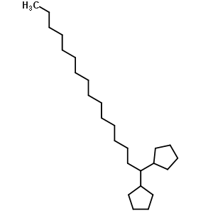 1,1-Dicyclopentylhexadecane Structure,55401-76-8Structure